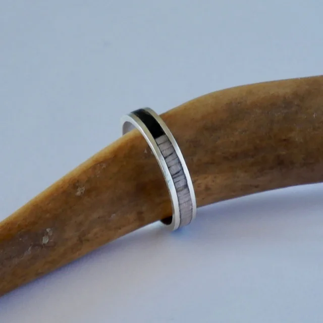 Bague Noir et Blanc — 2
